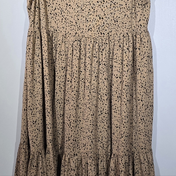 Mittoshop leopard print midi dress - Picture 3 of 5